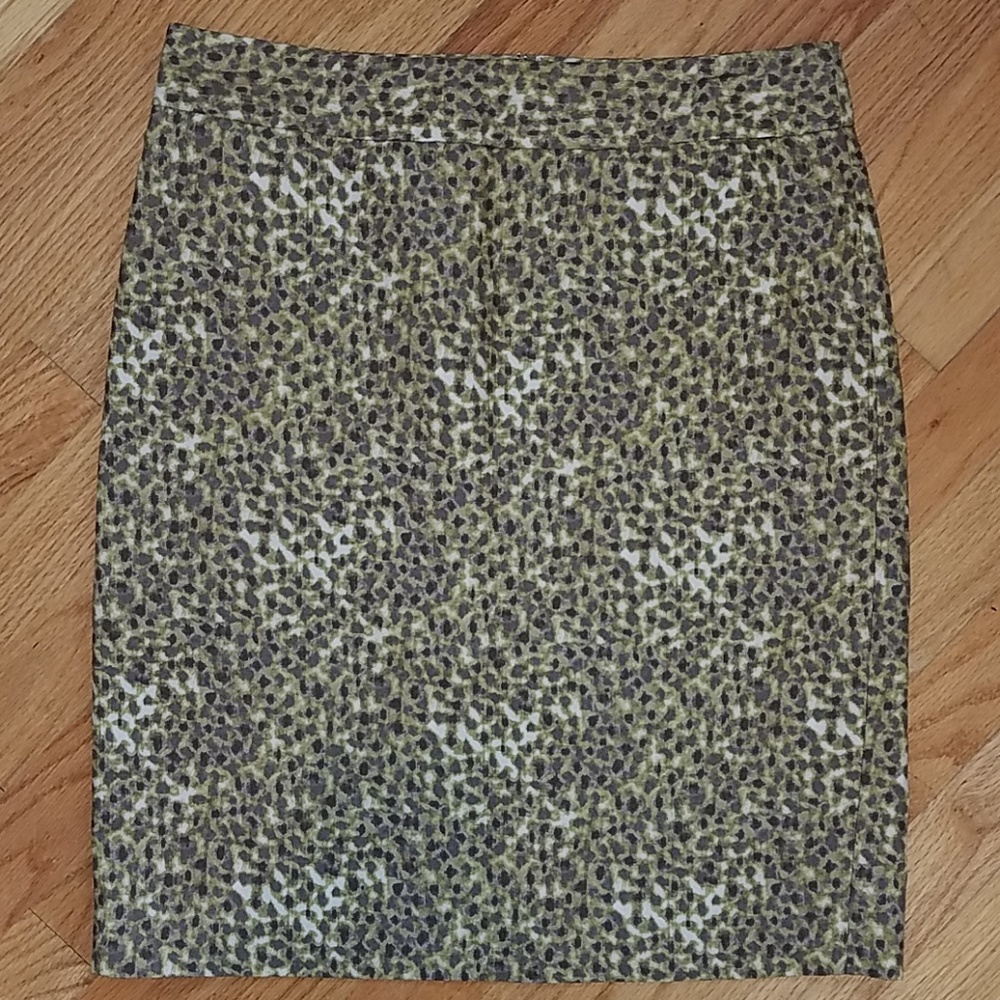 LOFT Skirt Silk & Cotton